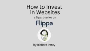 How to invest in websites Flippa Richard Patey